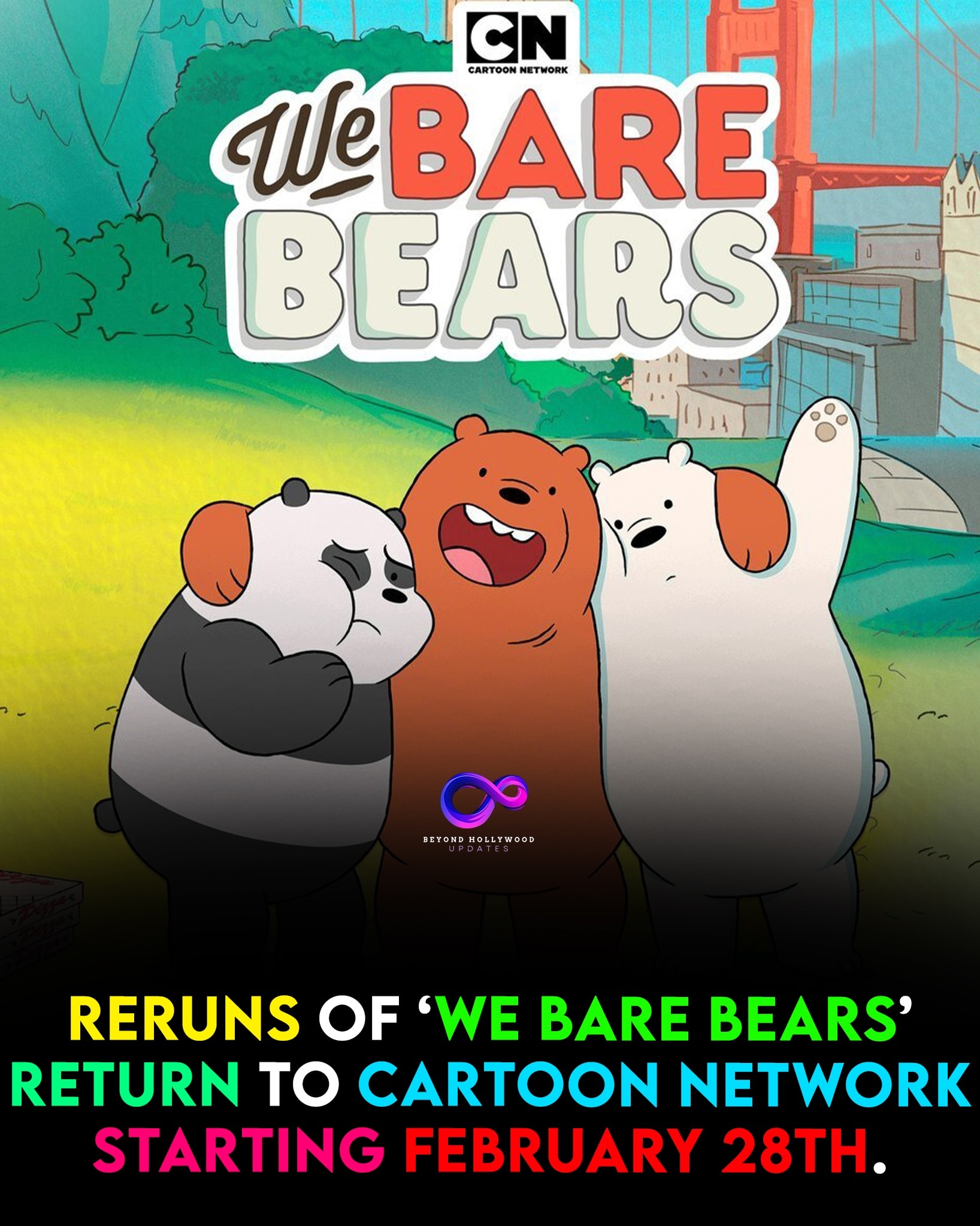 We Bare Bears is heading back... - Beyond Hollywood Updates | Facebook