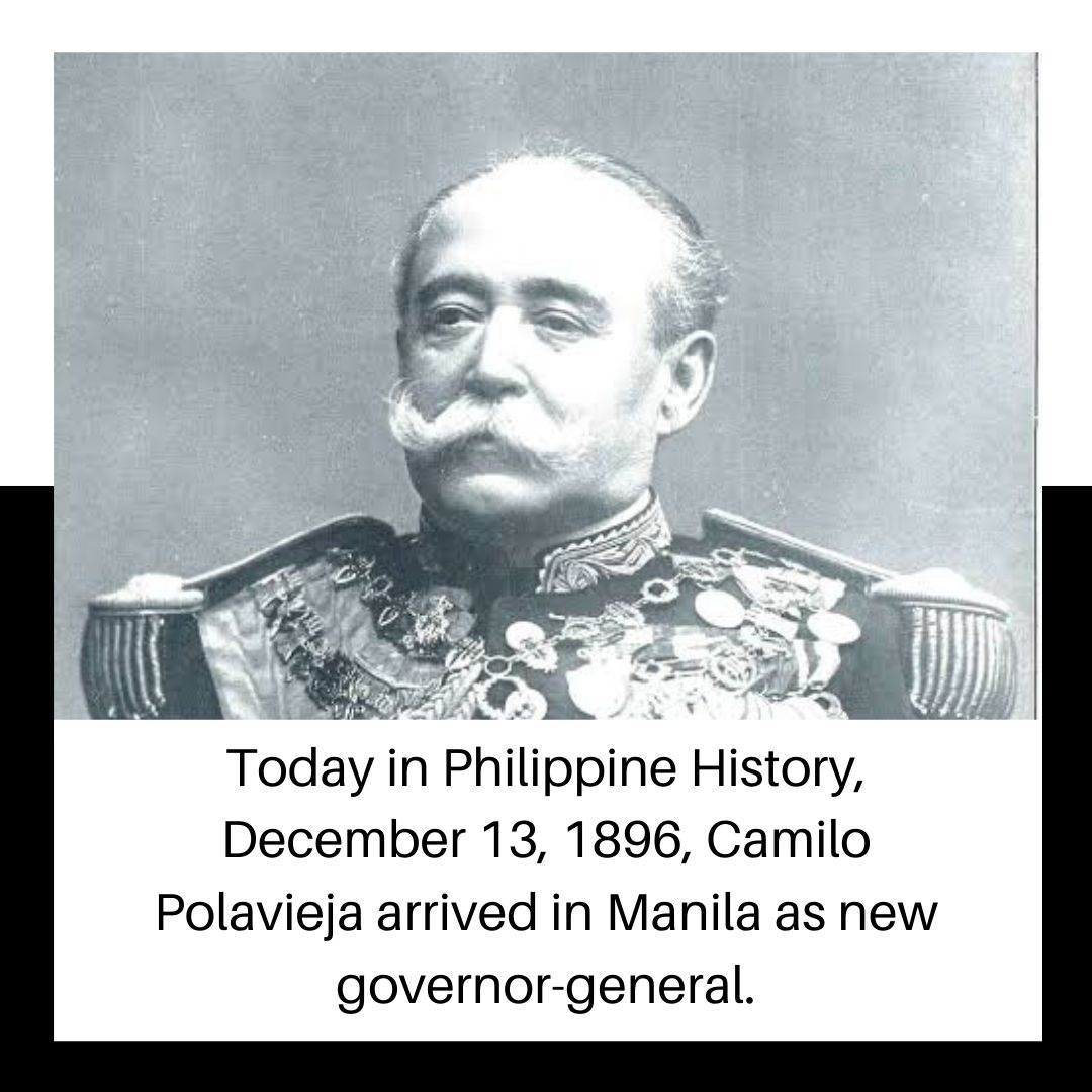 Simuno Media - Today in Philippine History, December 13, 1896, Camilo ...