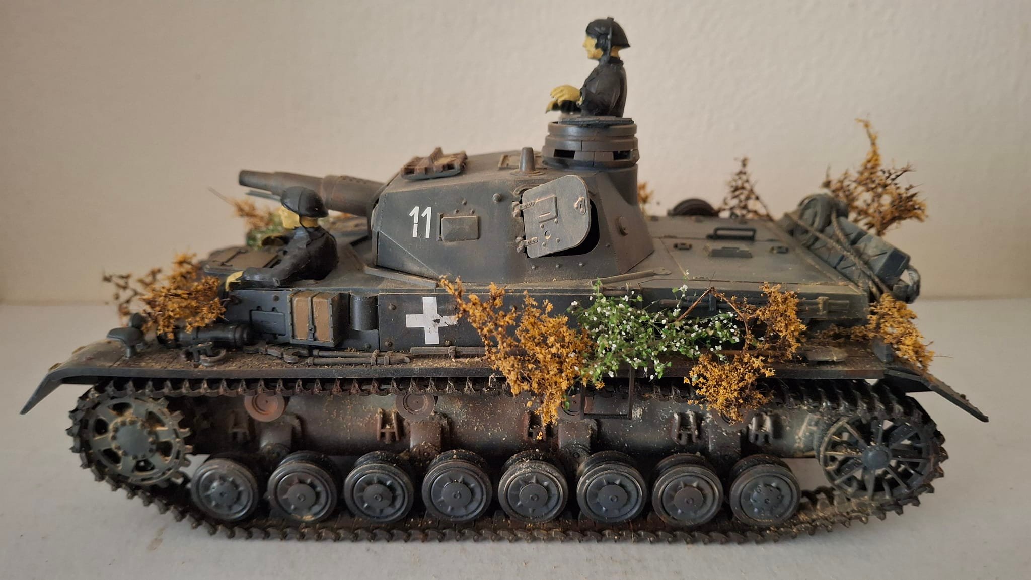 Panzerkampfwagen IV Ausf D 1:35 scale model tank