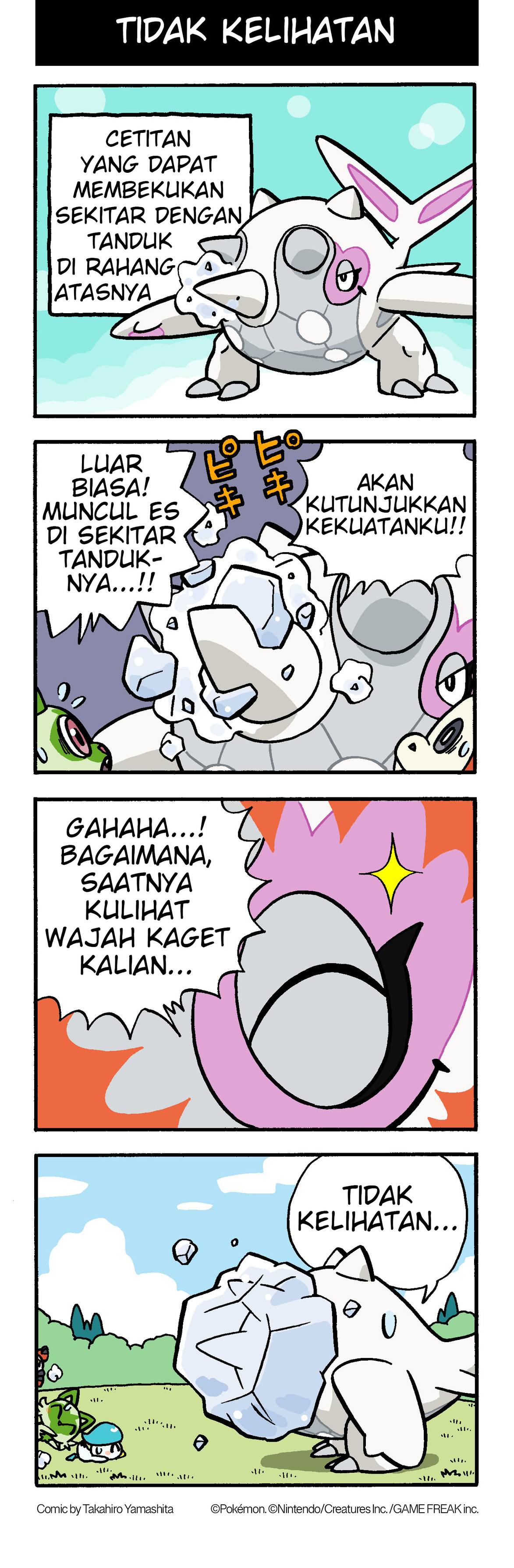 Komik 4 panel Pokémon baru telah tiba!... - Pokémon Indonesia