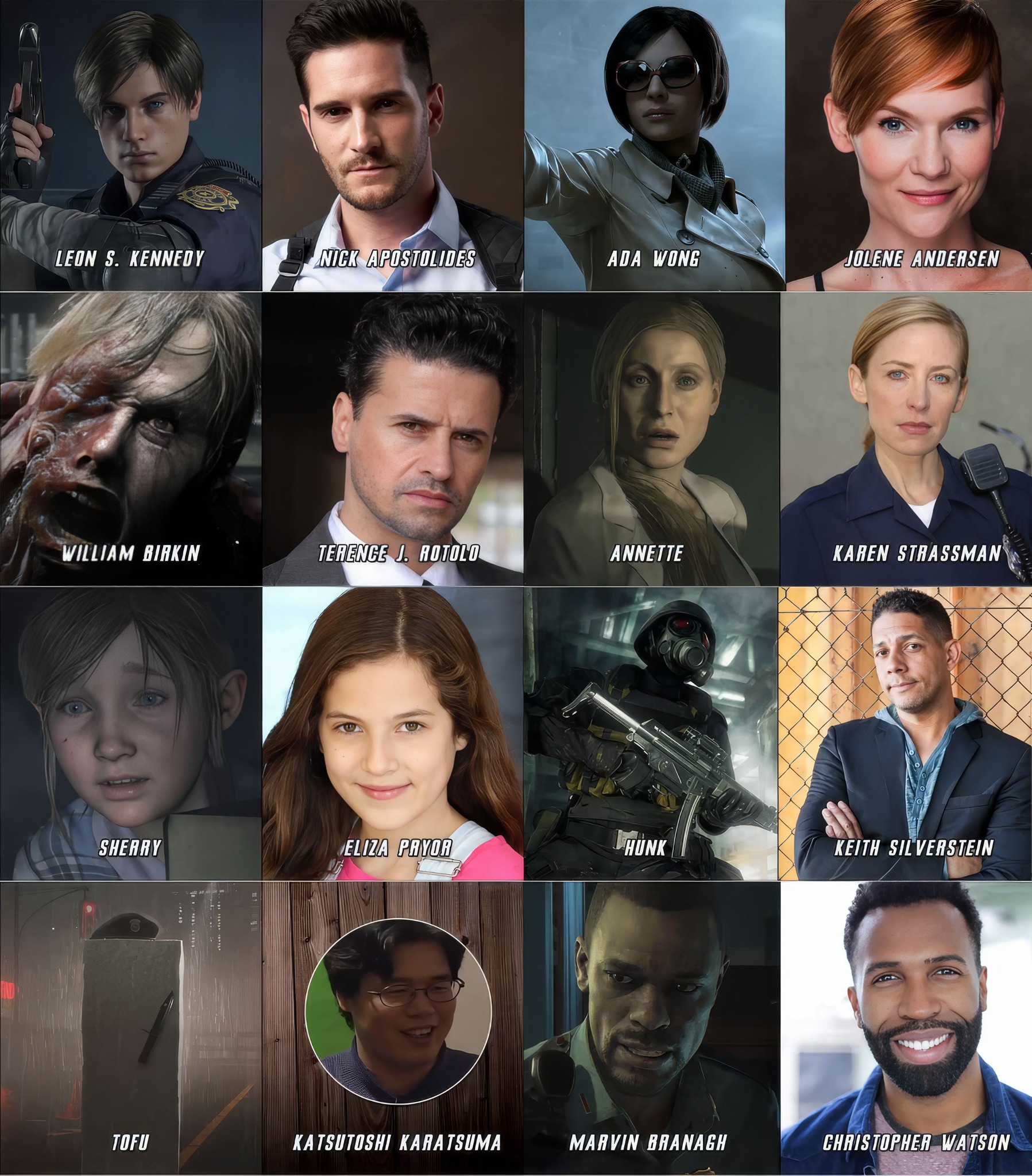 BITOY Gaming - Resident Evil 2 Remake Characters Voice... | Facebook