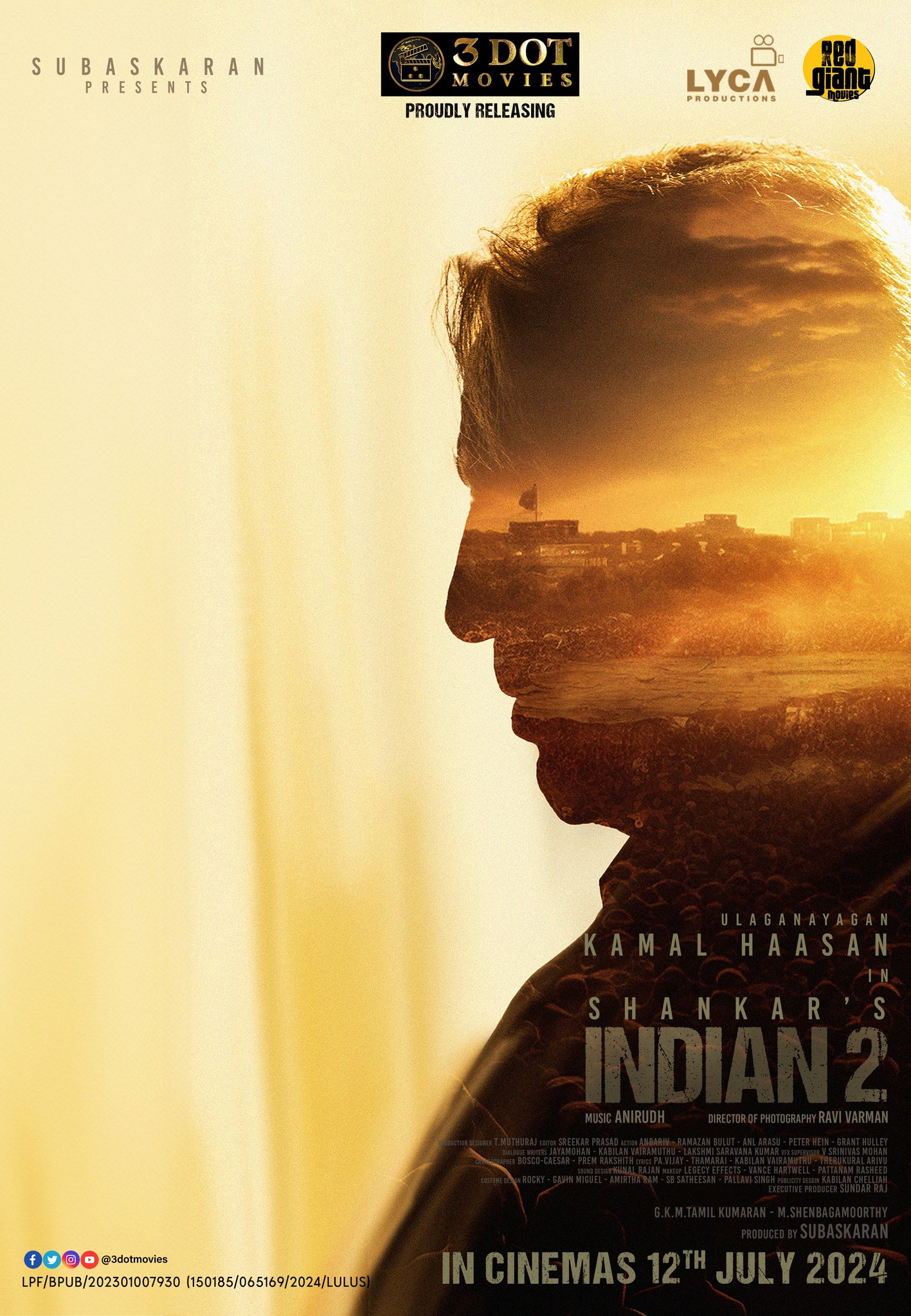 TGV Cinemas - SENAPATHY is back in style! 🤞🏻🤩 #Indian2...