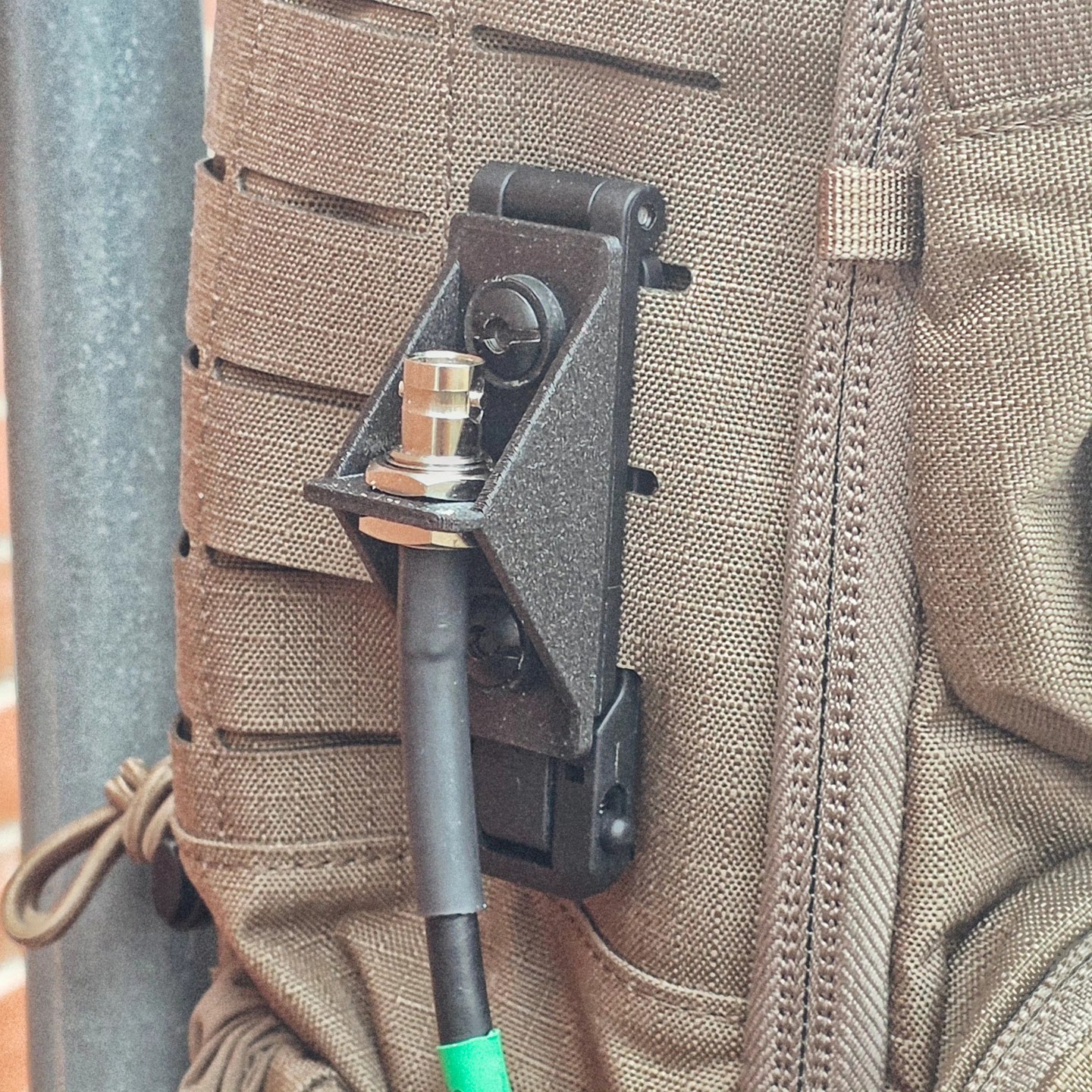 Radio - NOW AVAILABLE FOR ORDER BNC Molle Antenna Mount. Quickly and ...