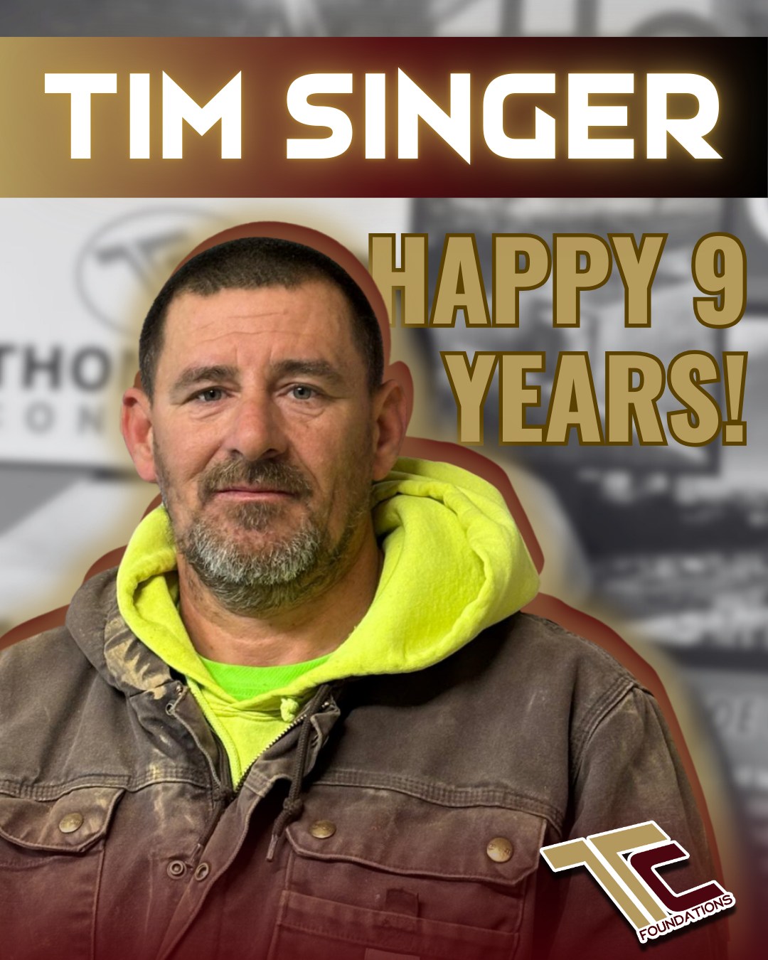 Celebrating 9 years with... - Thompson Concrete Foundations | Facebook