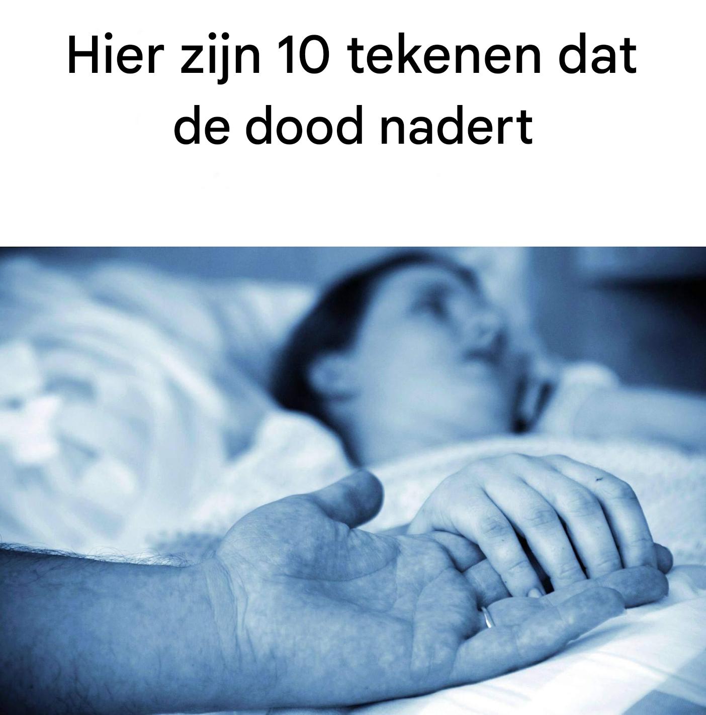 Recepten uit Oma’s Keuken | # Hier zijn 10 tekenen dat de dood nadert ...