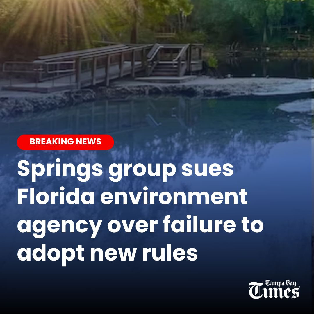 A new lawsuit filed by the... - Florida Springs Council | Facebook