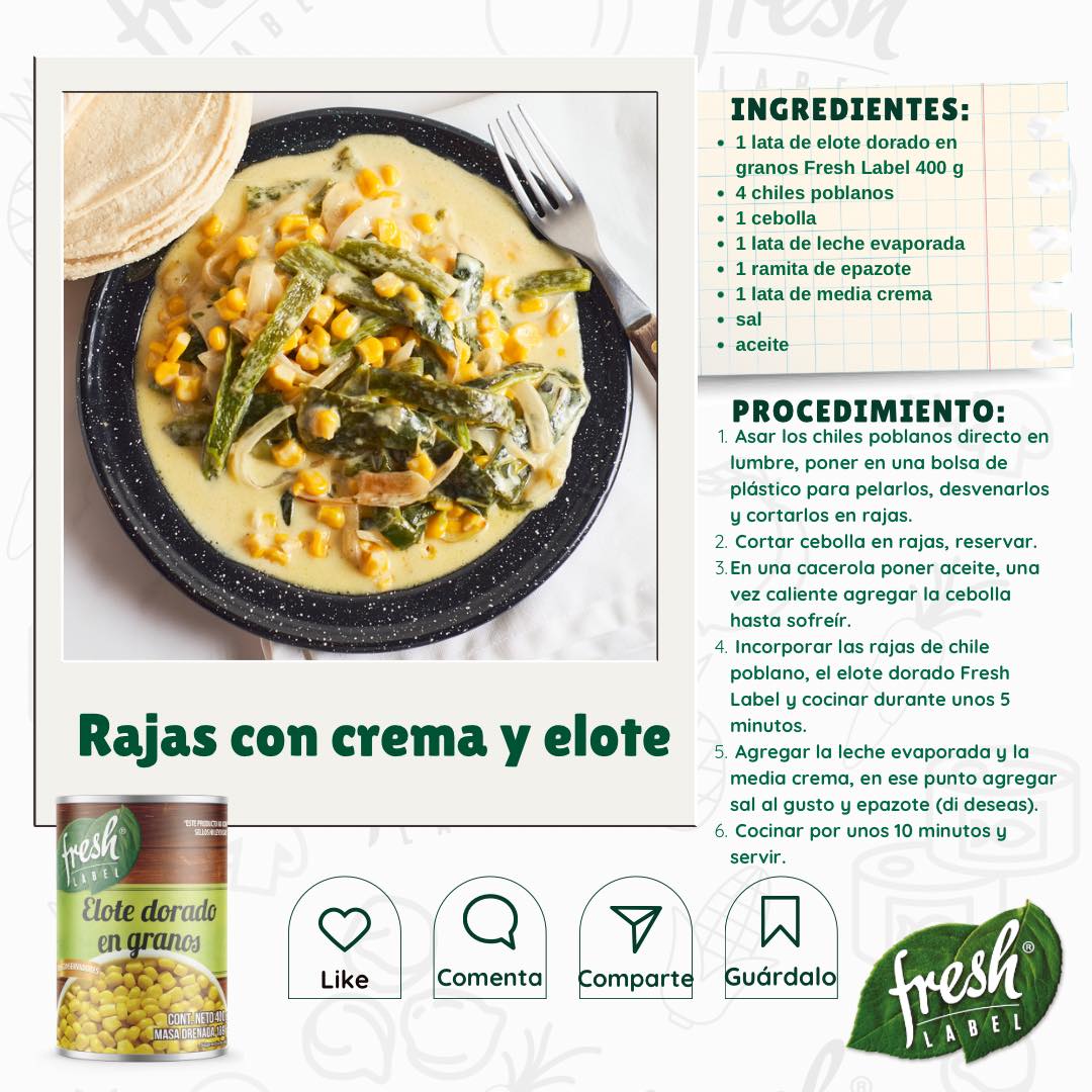 Fresh Label - El secreto para esta receta, está en... | Facebook