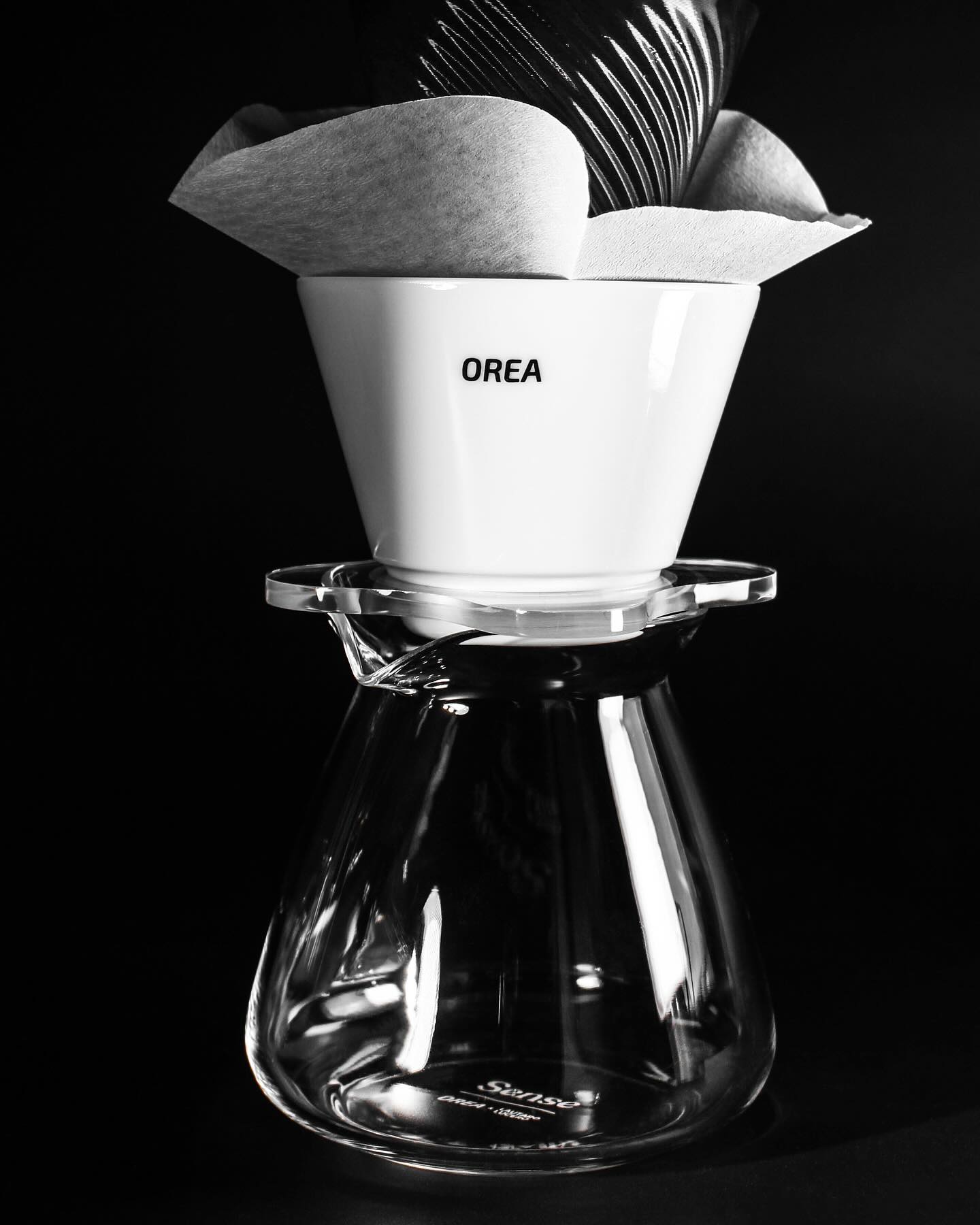 OREA Porcelain Brewer with Clear Base (Limited Edition) ? @de 