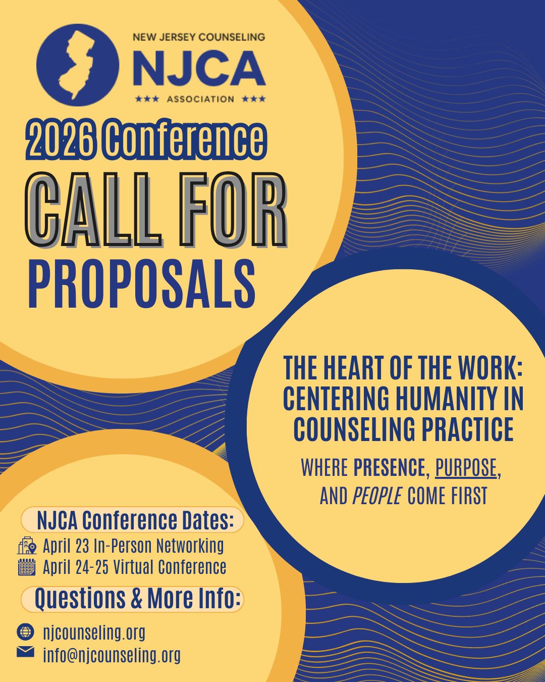 🚨 CALL FOR PROPOSALS |... - New Jersey Counseling Association | Facebook