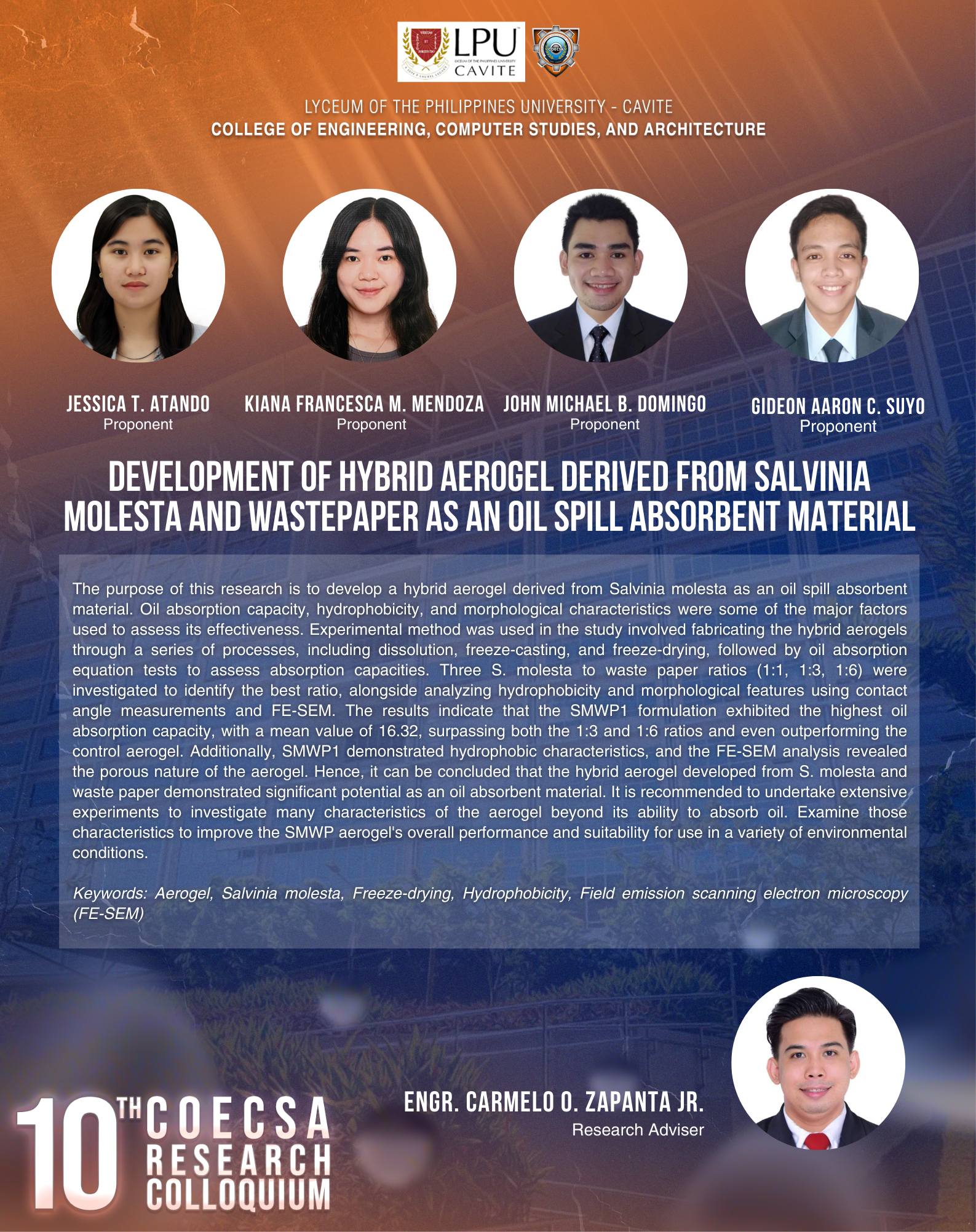 LPU Cavite - College of Engineering, Computer Studies and Architecture ...