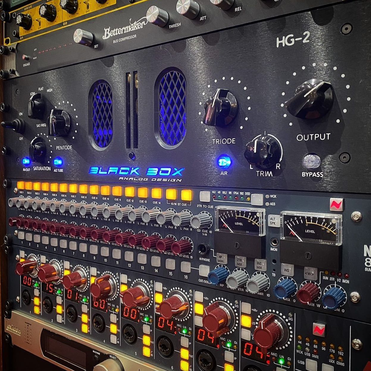 😍 Clean rack setup.. . ️Audio... - Audio Mixing Mastering