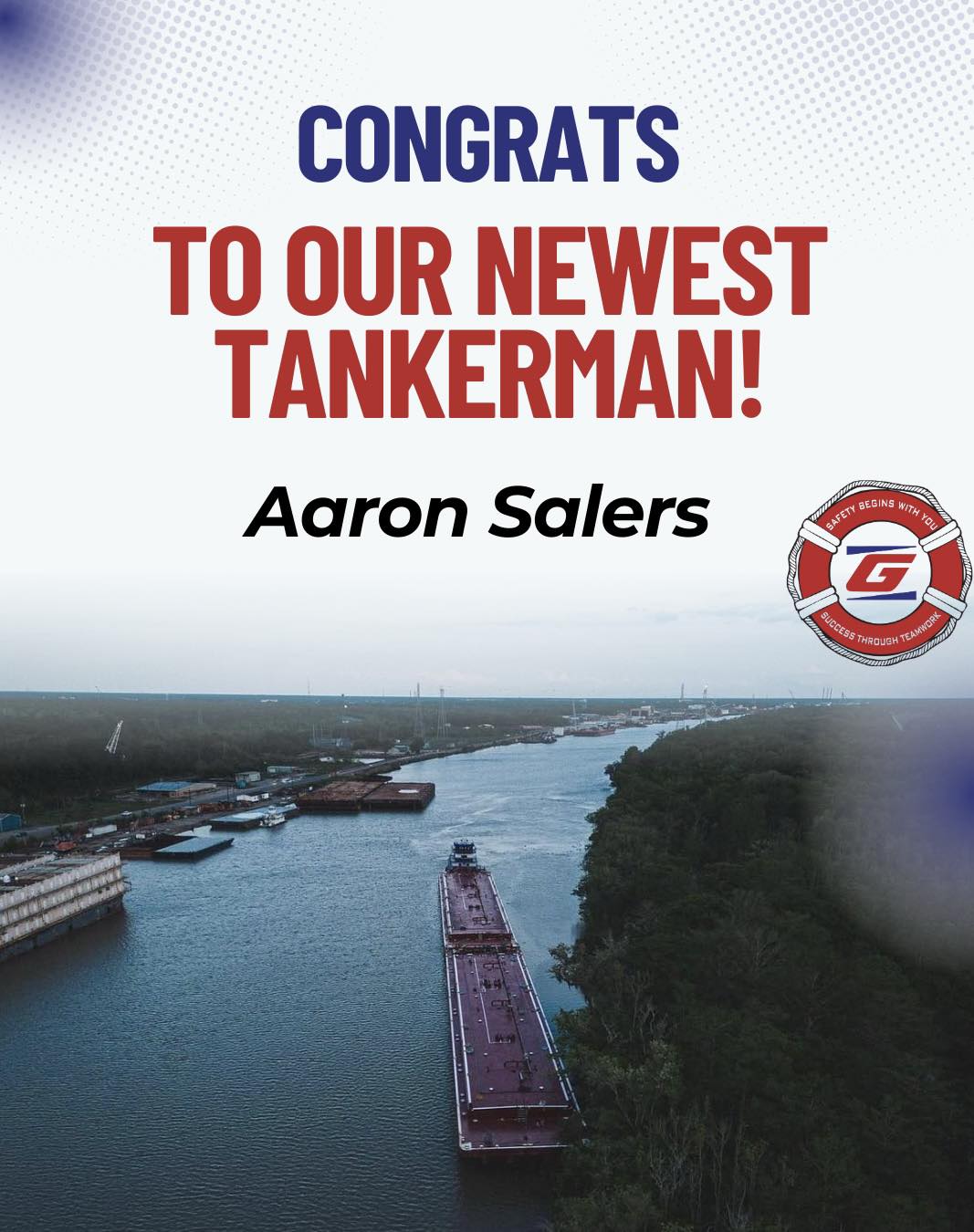 Golding - We want to give a big congratulations to our newest Tankerman ...