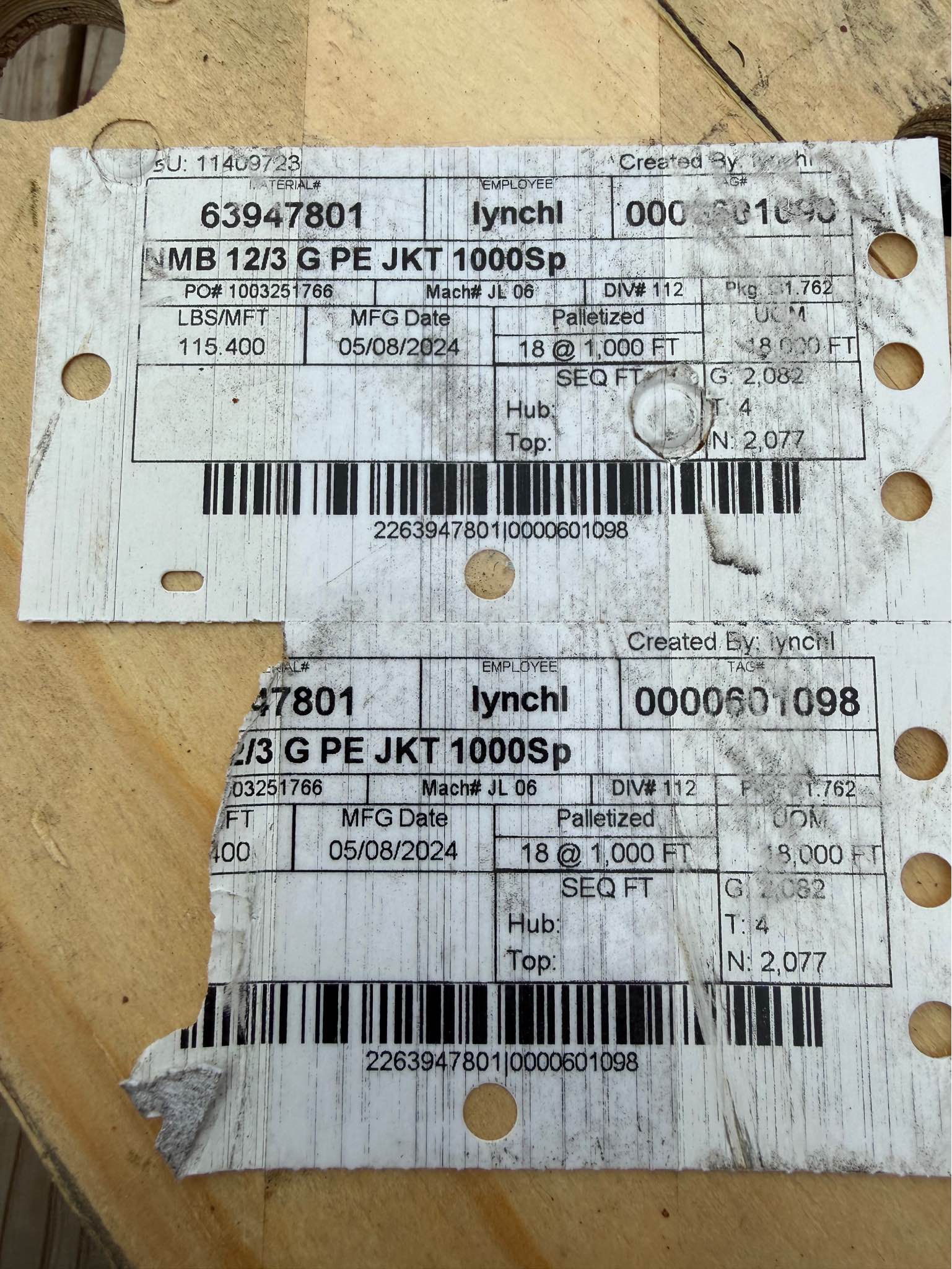 Electrical Wire - 1000’ - Cables & Adapters - Palatka, Florida ...