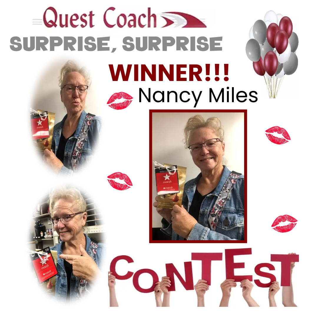 Quest Coach - CONGRATULATIONS Nancy 💋 on WINNING the Quest...
