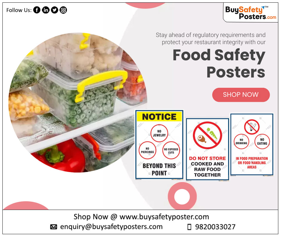 Buysafetyposters - Ensure the highest standards of food safety with our ...