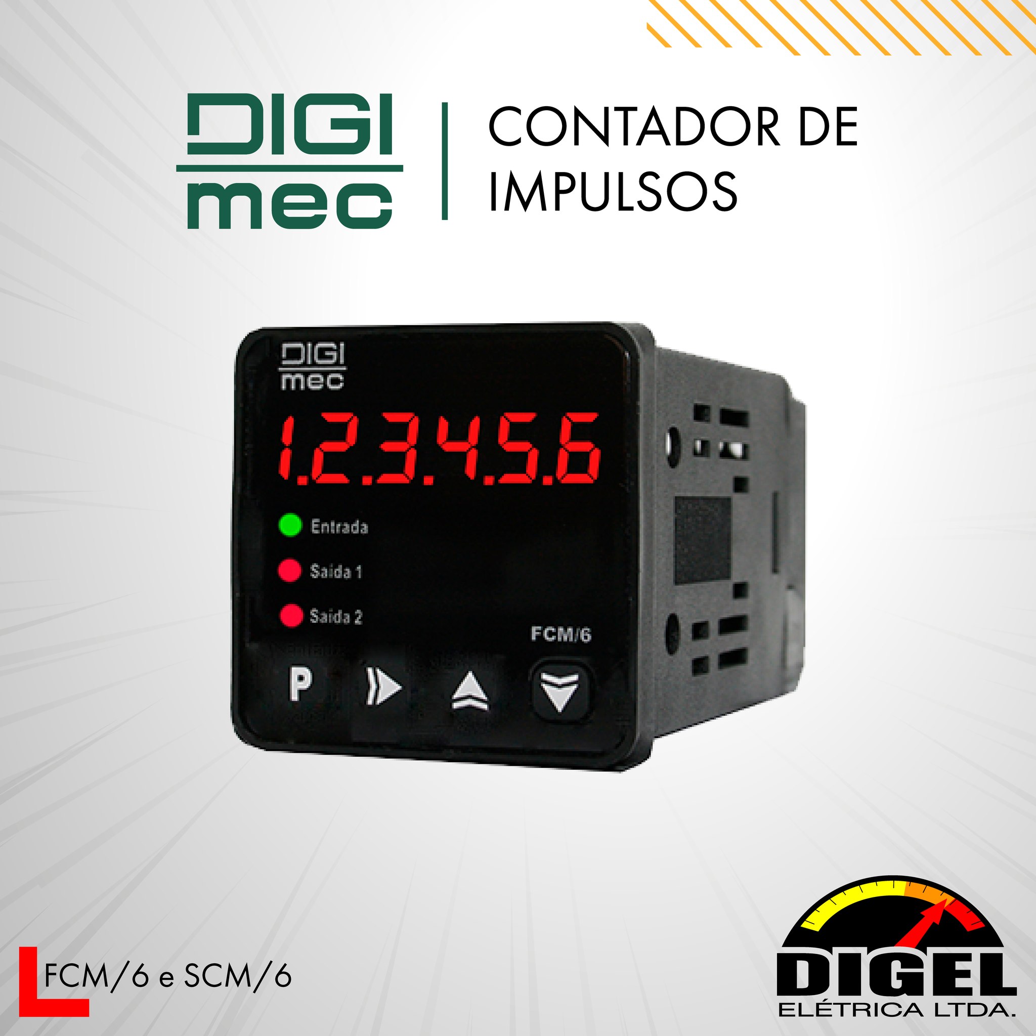 Digel Elétrica - Os instrumentos FCM/6 e SCM/6 foram...