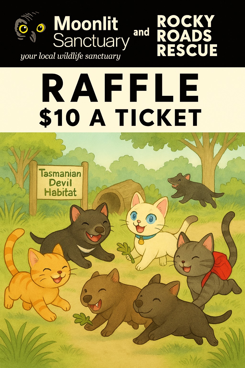 Rocky - ⏰ Raffle Tickets Selling FAST – Don't Miss Out! 🚀🐾 Moonlit ...
