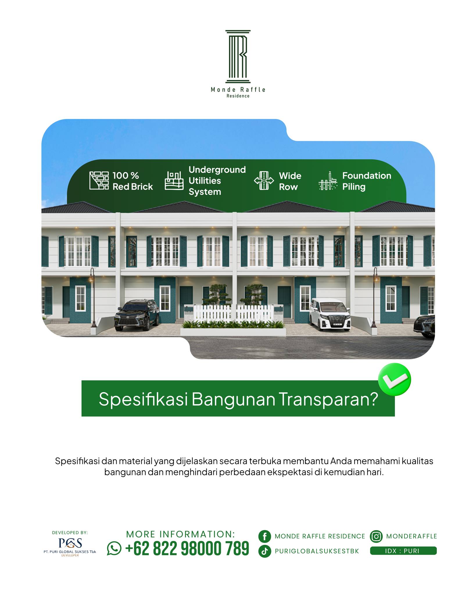 Monde Raffle Residence | Batam