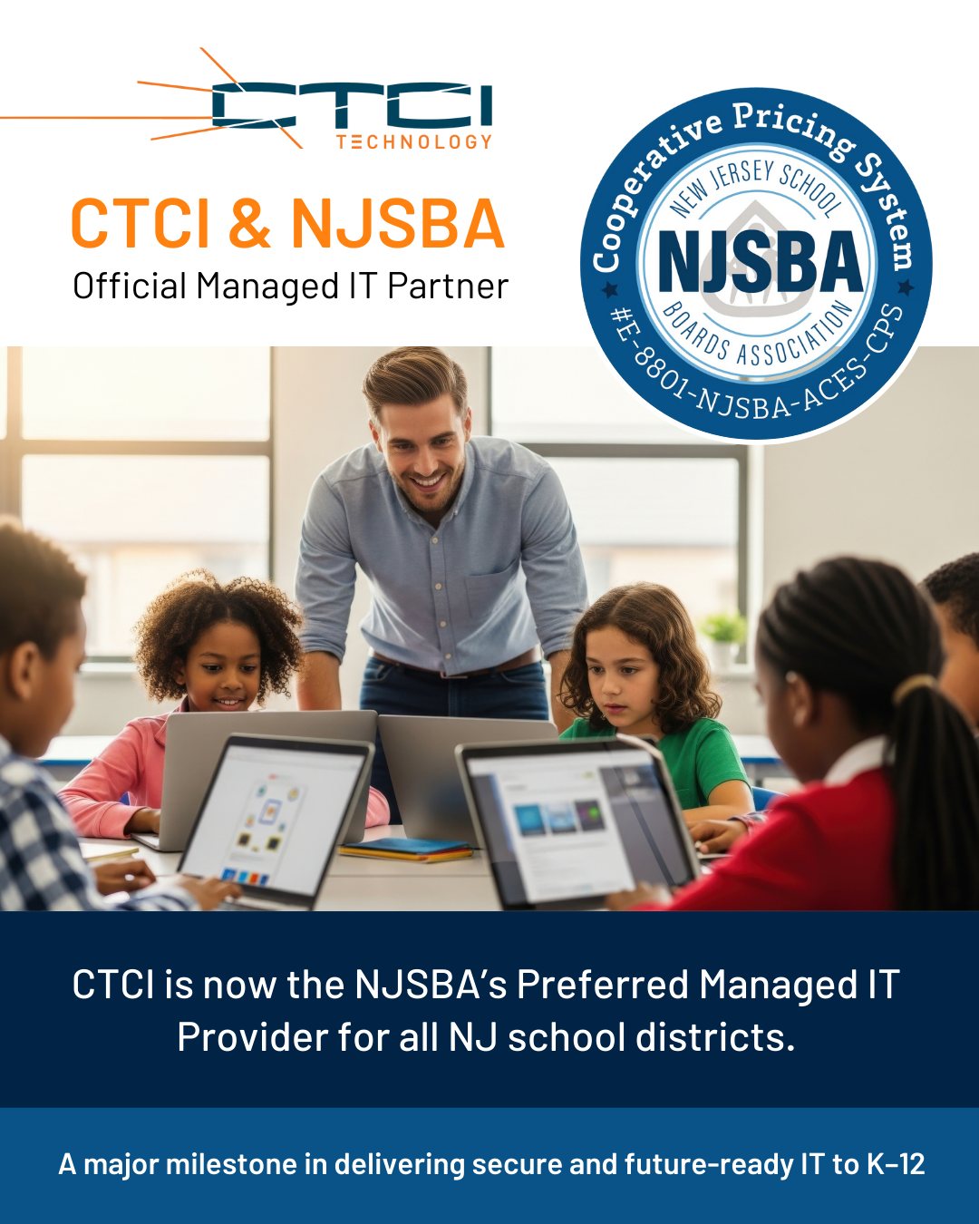 🎉 Big Announcement: CTCI & NJSBA... - Commercial Technology | Facebook