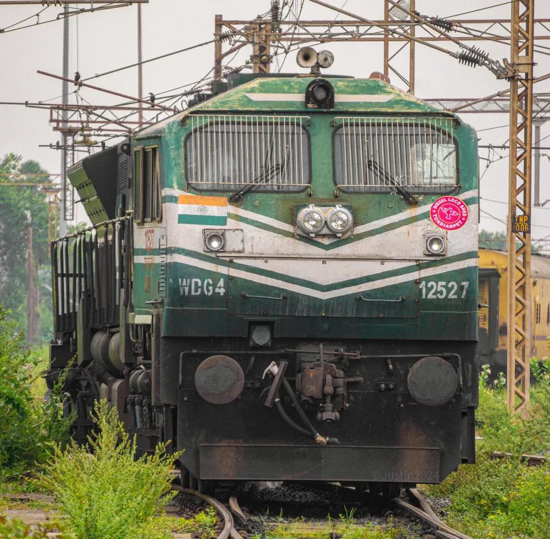 JYOTIPRAKASH - “Indian Railways WDG4 – A powerful diesel freight ...