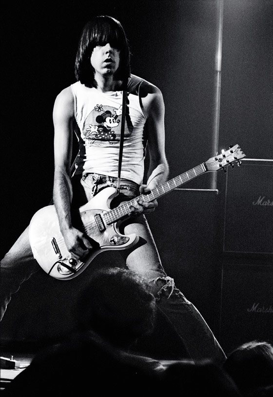 Johnny Ramone, 1976. Here's Johnny in San Francisco, August 1976