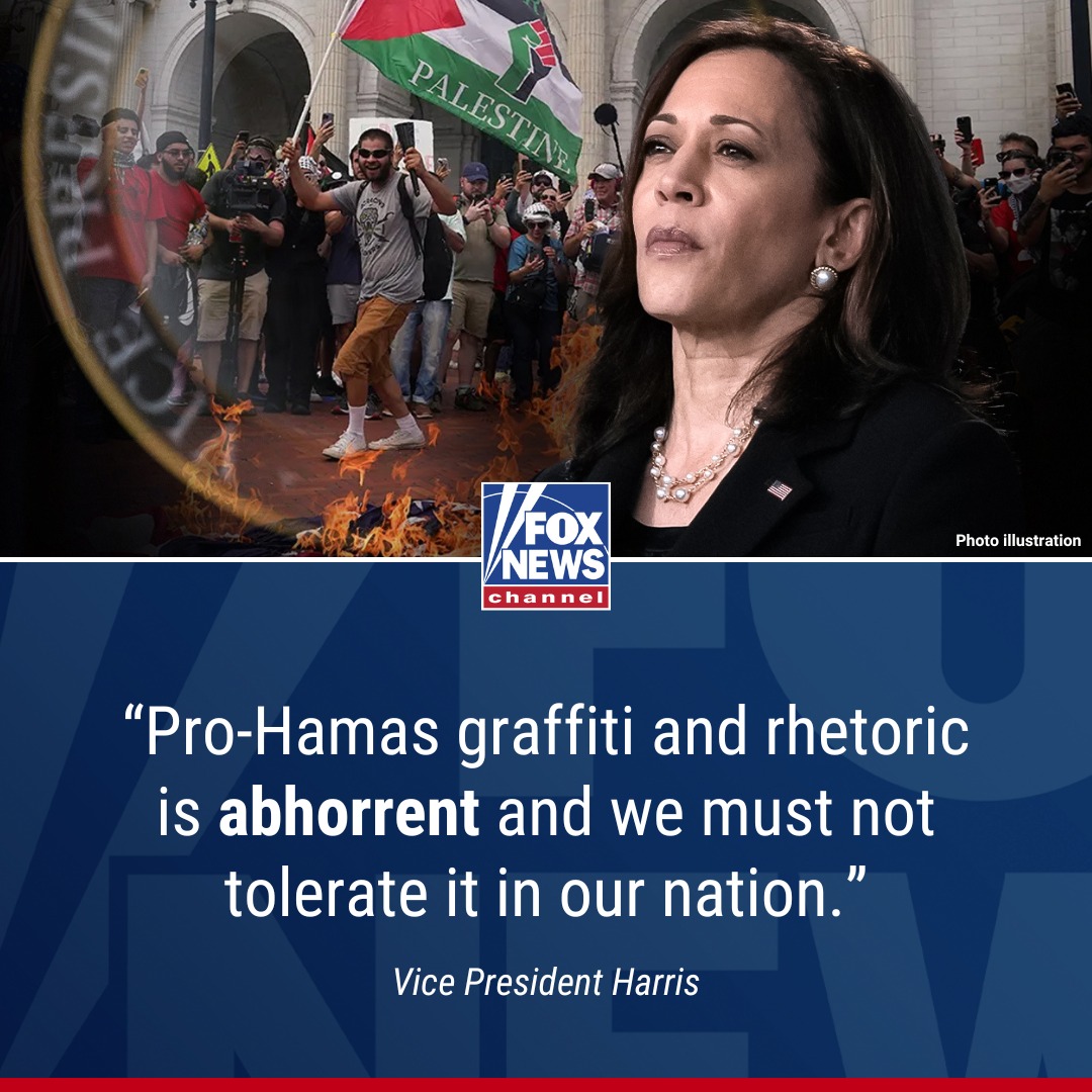 Fox News - 'HATE-FUELED RHETORIC': VP Harris finally...