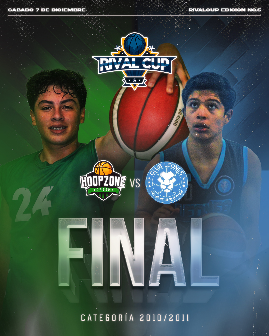 Rival - 💥🏀 ¡El duelo definitivo! 🏀💥 HoopZone y Club Leones chocan en la ...