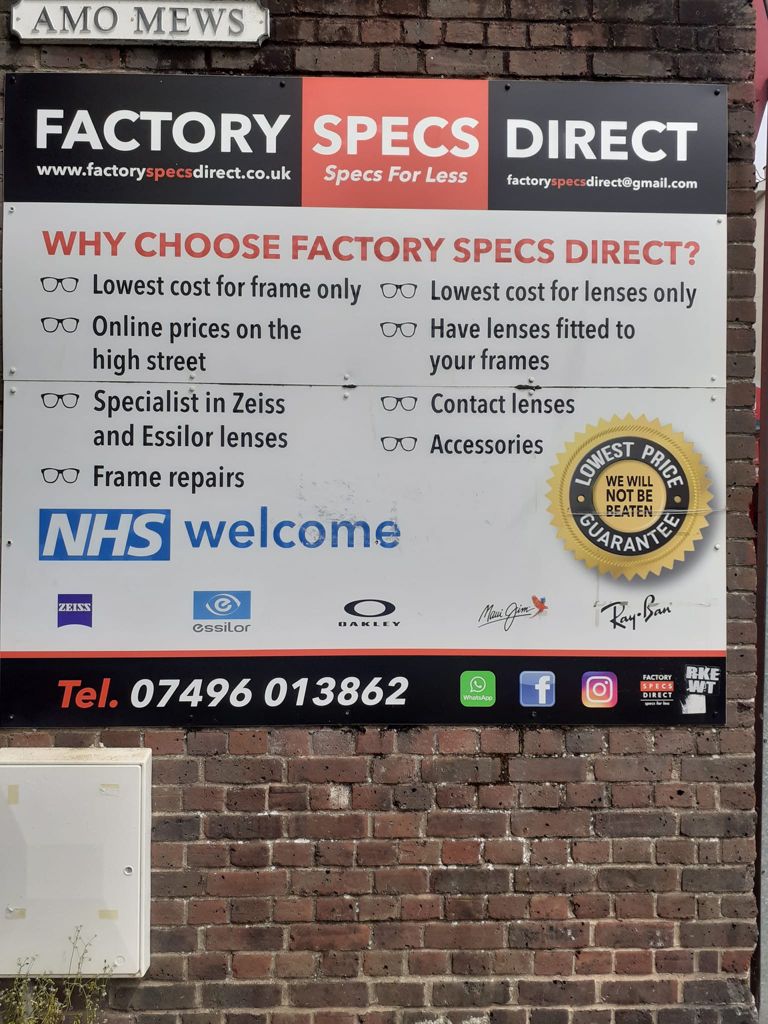Factory Specs Direct | Worthing