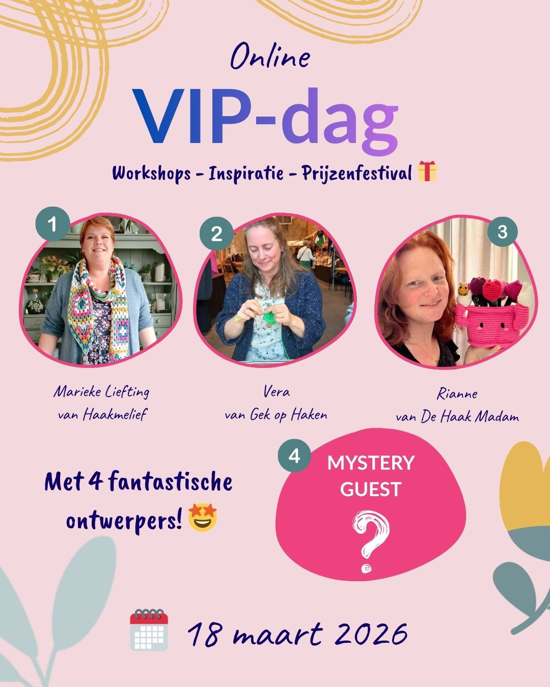Gek - 🧶 AANKONDIGING ONLINE VIP-DAG 2026 🤩 Schrijf woensdag 18 maart ...