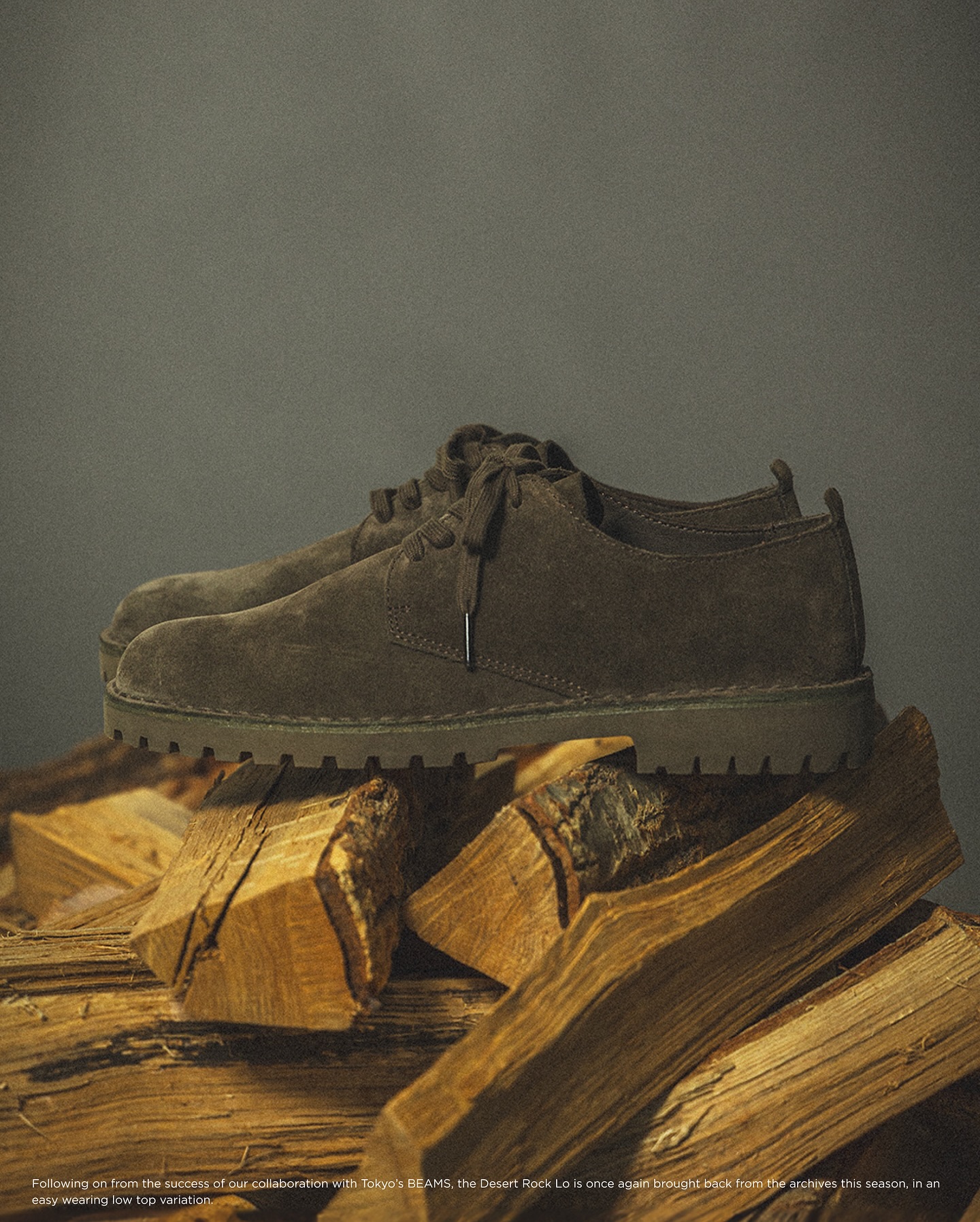 The Desert Rock Lo - brought back from the archives in a Mole Grey 