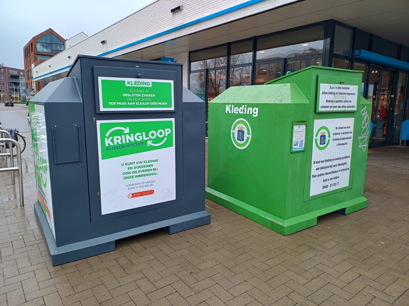 Onze container bij de AH heeft... - Kringloop Rijssen-Holten