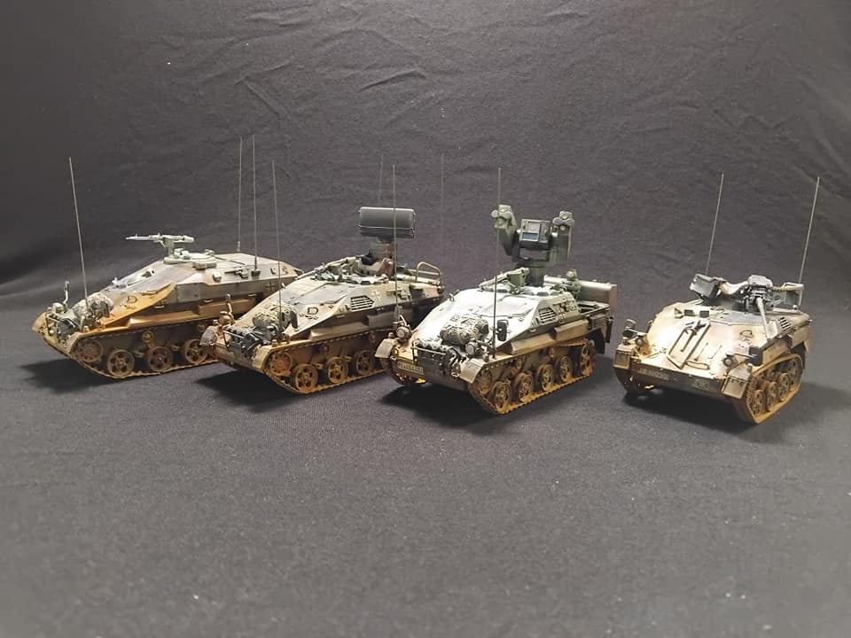 Revell Tanque De Guerra Wiesel 2 Leflasys Bf/uh 1/35 03336 | Frete grátis
