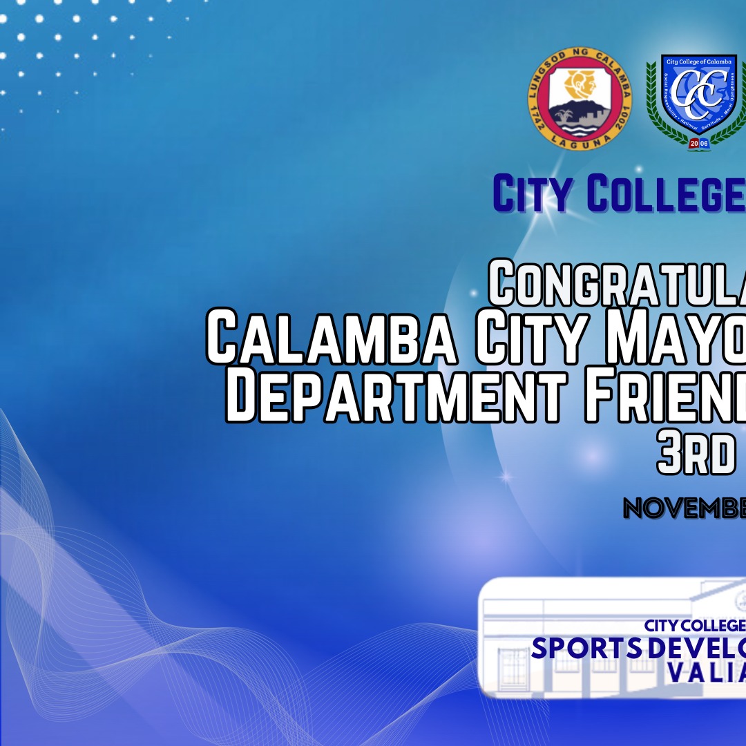 Congrat... - CCC Sports and Wellness Office - The CCC Valiants | Facebook