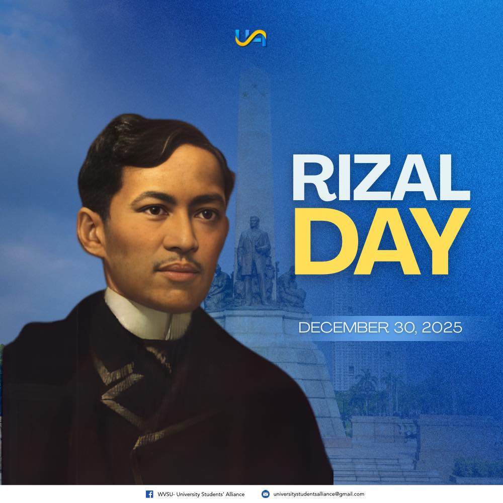 WVSU - “𝑨𝒏𝒈 𝒌𝒂𝒃𝒂𝒕𝒂𝒂𝒏 𝒂𝒏𝒈 𝒑𝒂𝒈-𝒂𝒔𝒂 𝒏𝒈 𝒃𝒂𝒚𝒂𝒏.” 🇵🇭 Today, 𝗗𝗲𝗰𝗲𝗺𝗯𝗲𝗿 𝟯𝟬, we ...