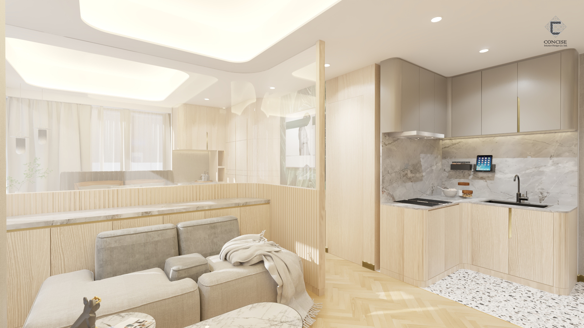 【開放式公寓設計】... - Concise Interior Design Co. Ltd. | Facebook