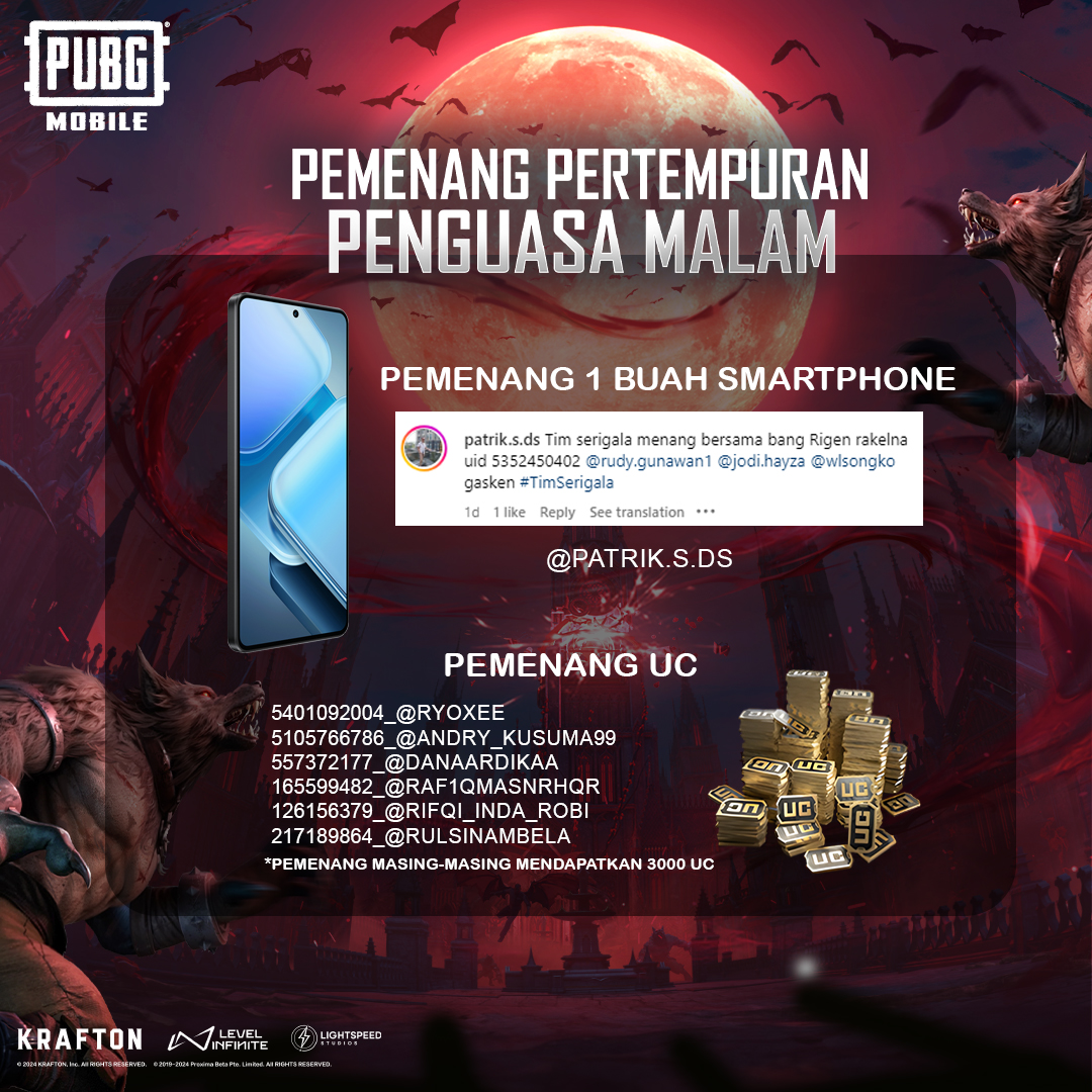 PUBG MOBILE - 🐺 KLAN SERIGALA ADALAH RAJA KEGELAPAN...