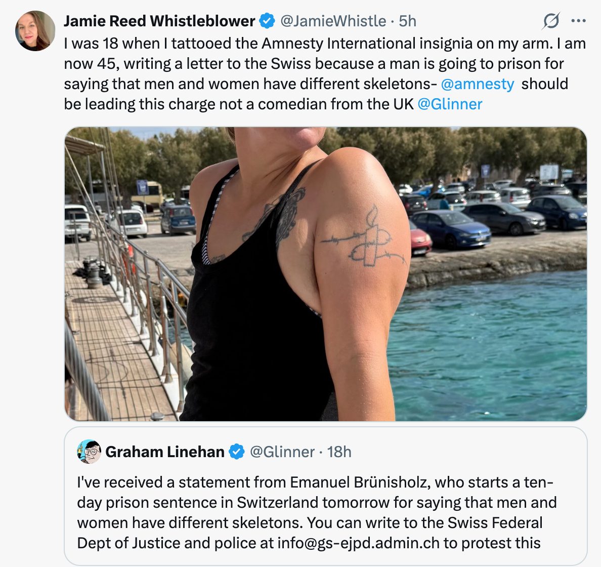 Graham Linehan @Glinner I've... - Partners For Ethical Care | Facebook
