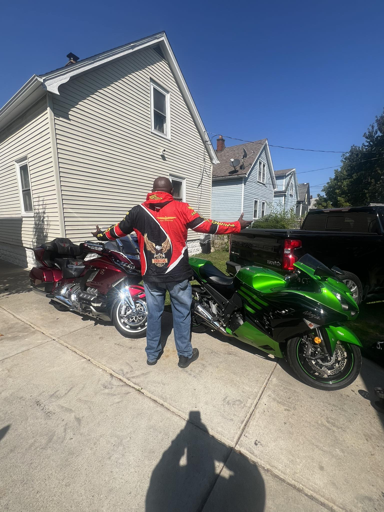 Senior citizen's 2016 Kawasaki ZX14R with low mileage