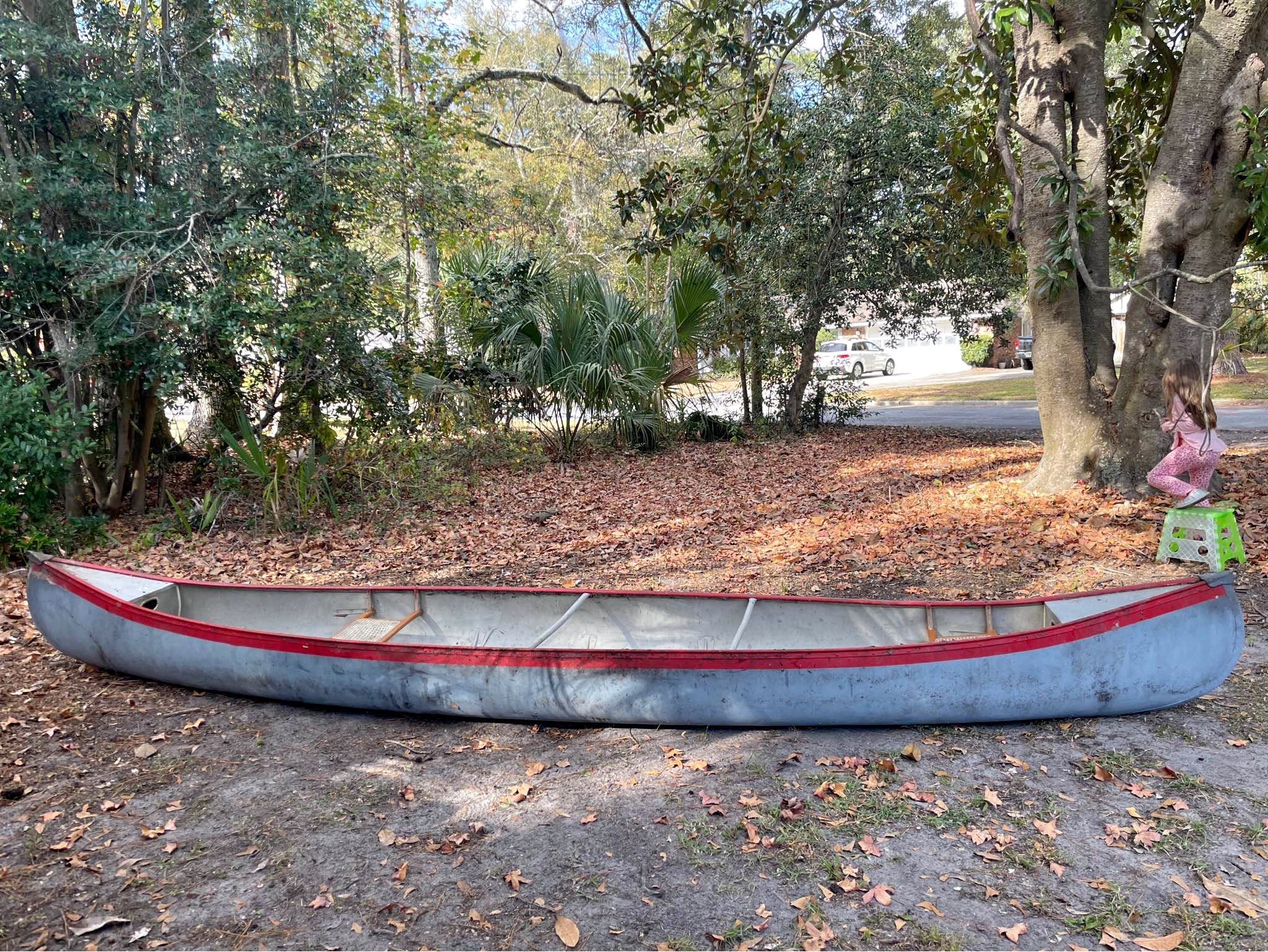 16' aluminum canoe with loading accessory - Kayaks - Wilmington Island ...