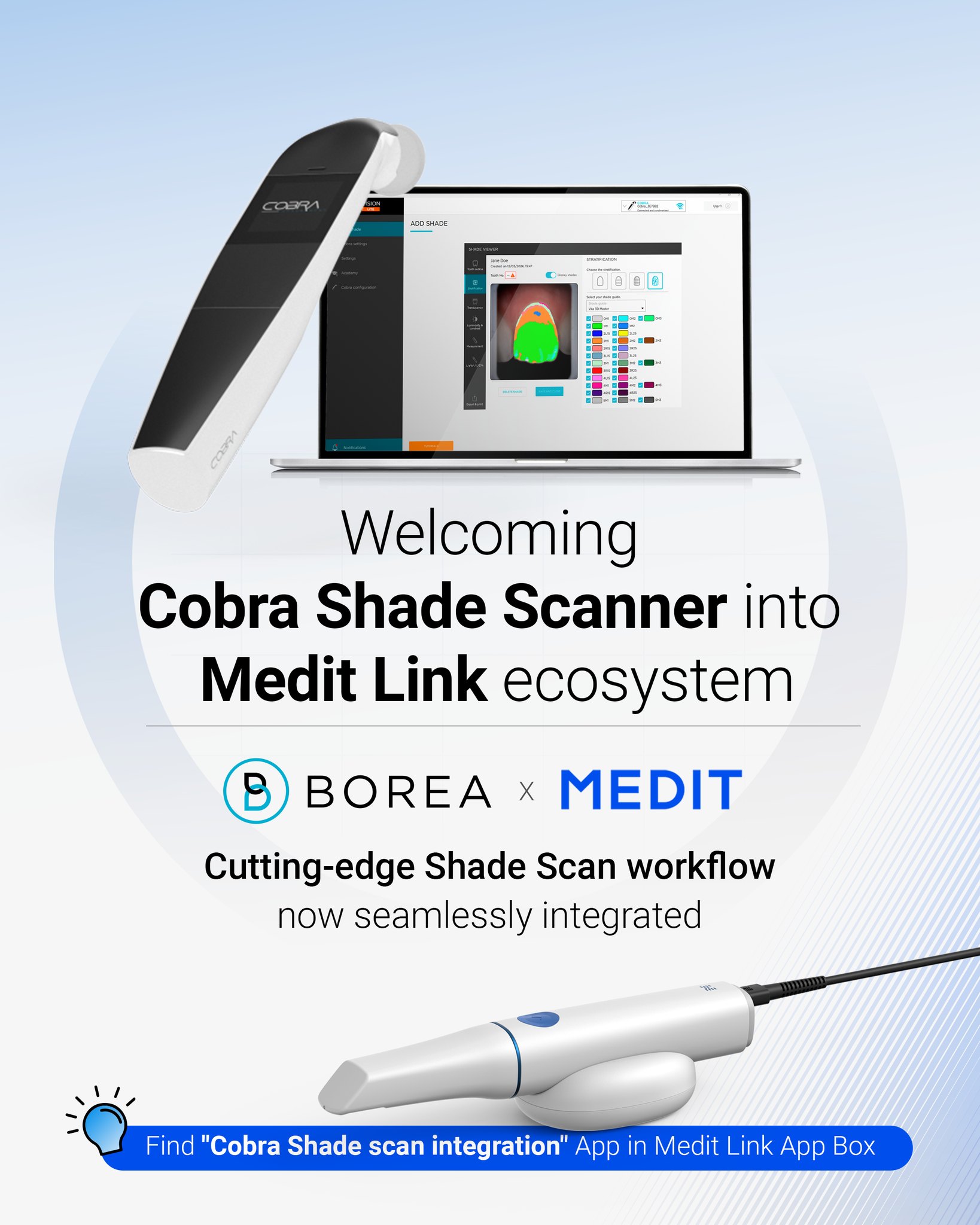 Medit - Welcoming Cobra Shade Scanner into Medit Link ecosystem! We are ...