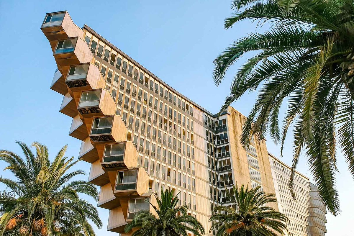 Architecture - Hôtel du Lac, designed by architect Raffaele Contigiani ...