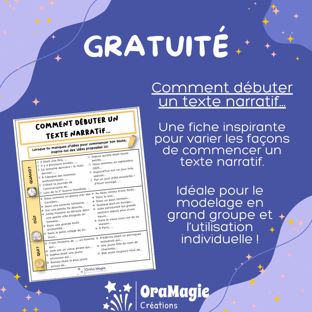 OraMagie - 🎁 Gratuité 🎁 Pour continuer sur le sujet de l'écriture ️ ...