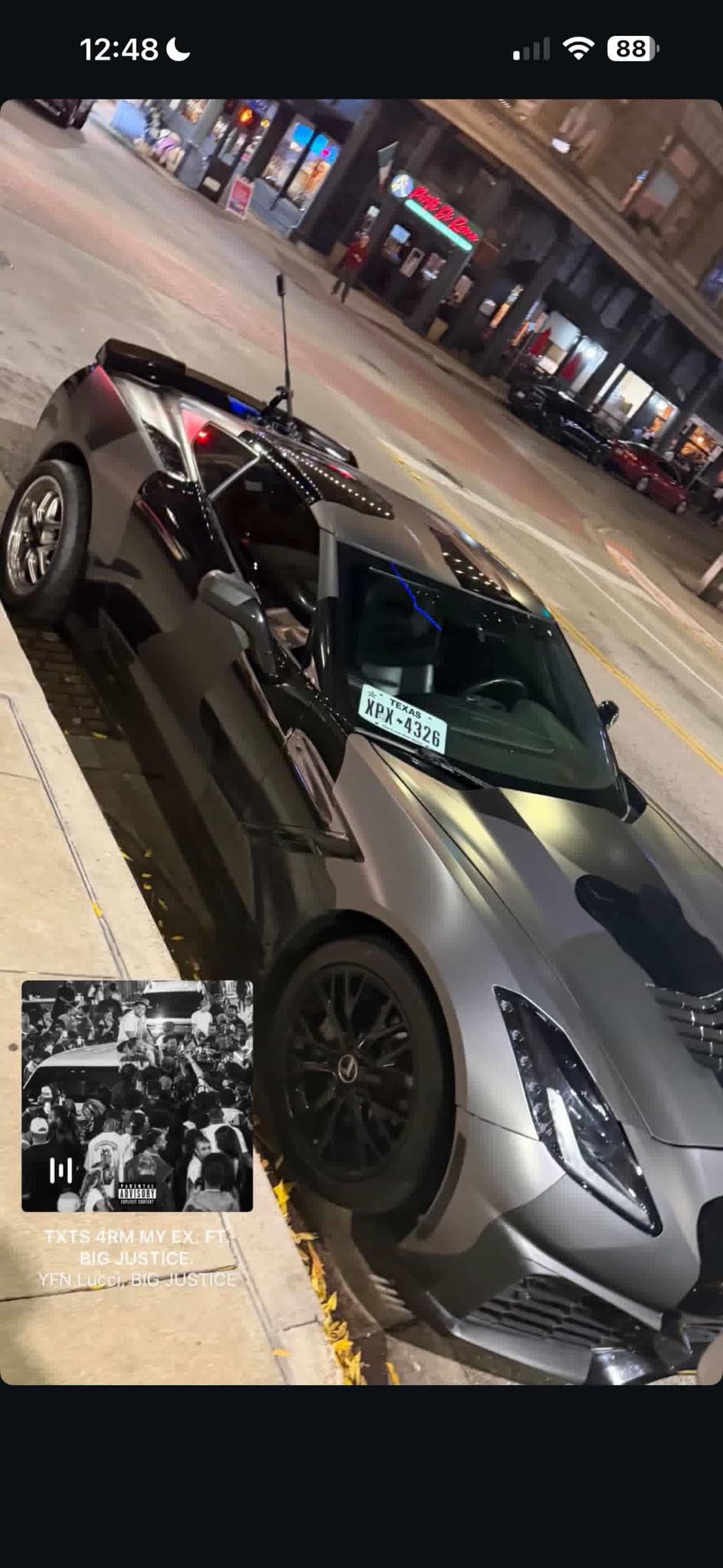 Stolen c7 a few days ago let me know if seen around the dfw area