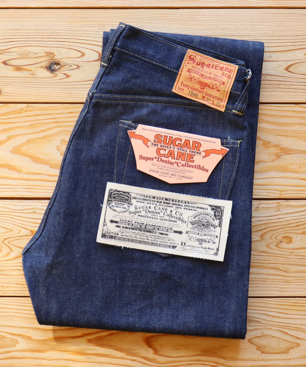 シュガーケーンのスーパーデニム ⁡ ✨1946モデル✨ ⁡ ついに本日 1/13