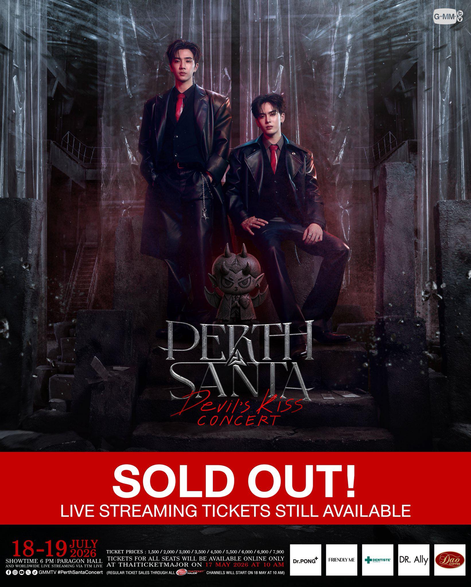 READY FOR TOMORROW? PERTH SANTA DEVIL'S KISS CONCERT