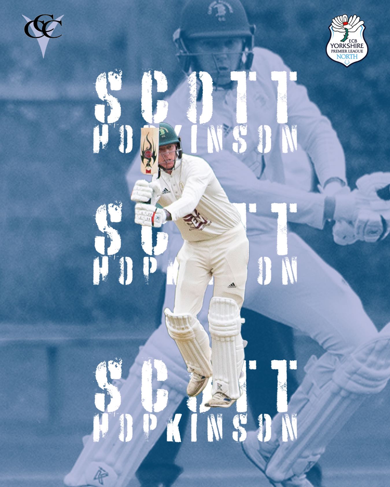 Castleford - Scott Hopkinson returns to Savile Park! Castleford CC are ...