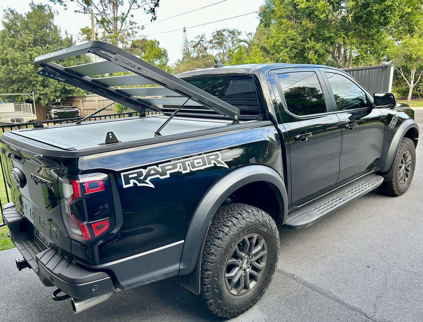 Next gen raptor in for our gas strut... - Triple M Tub Racks | Facebook