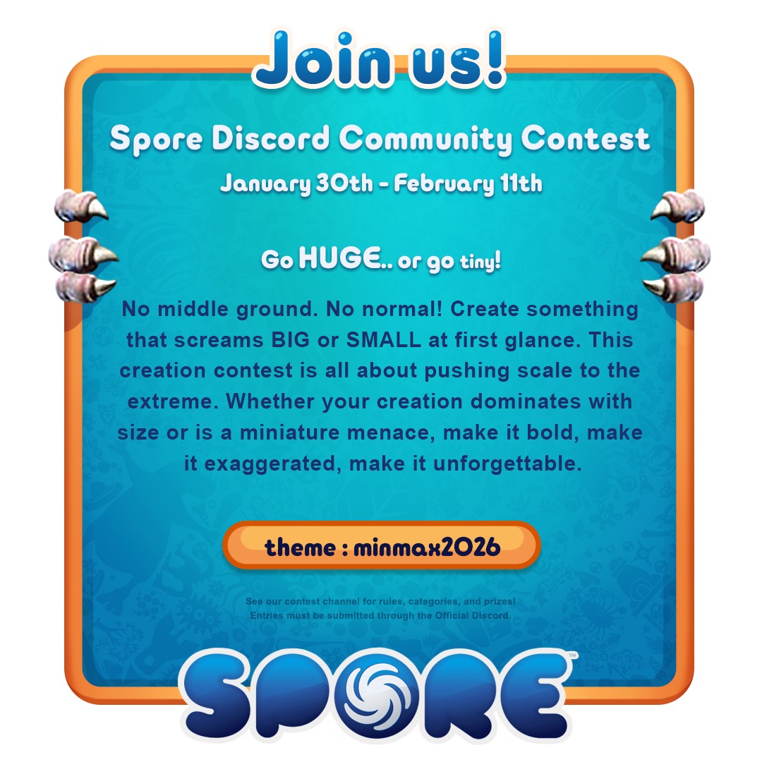 ✨ SPORE Official Creation Contest ✨ 🪲 IT'S AN ARTHROPOLOOZA