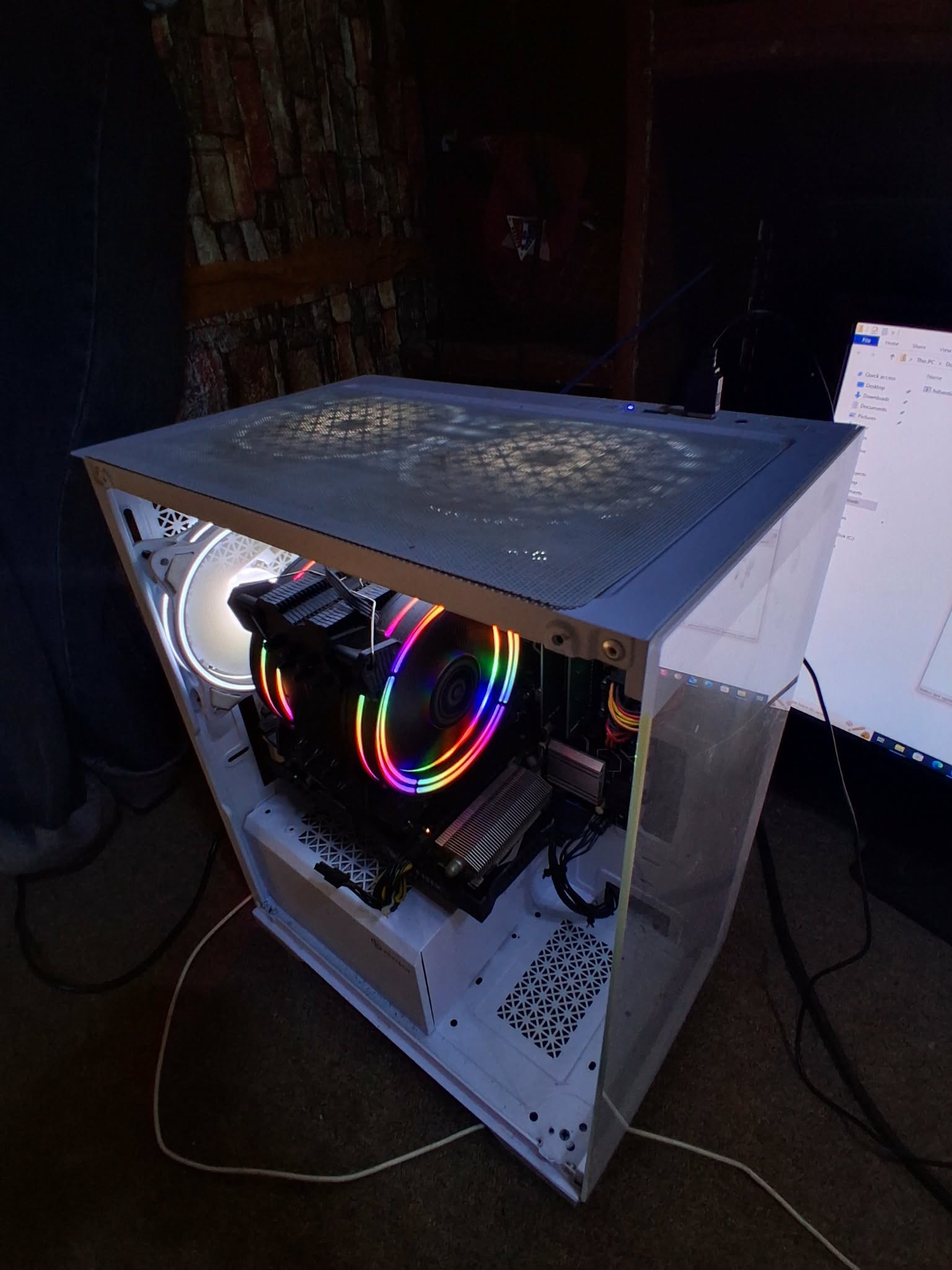 pocessor: AMD Ryzen 5 1400 (Quad-Core, 8 Threads) Motherboard 