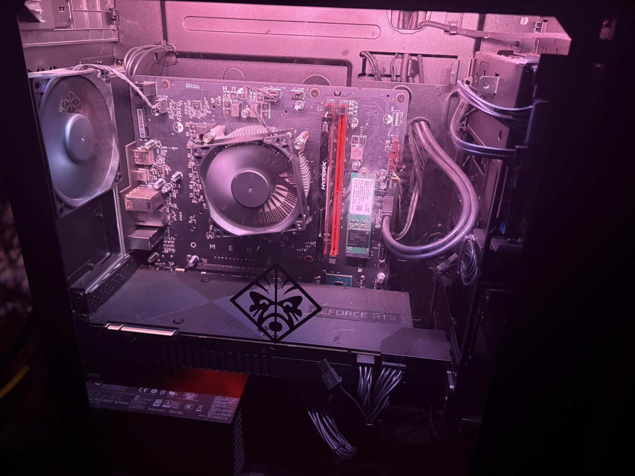 What upgrades for HP Omen with Intel i7 and GeForce RTX 2080?